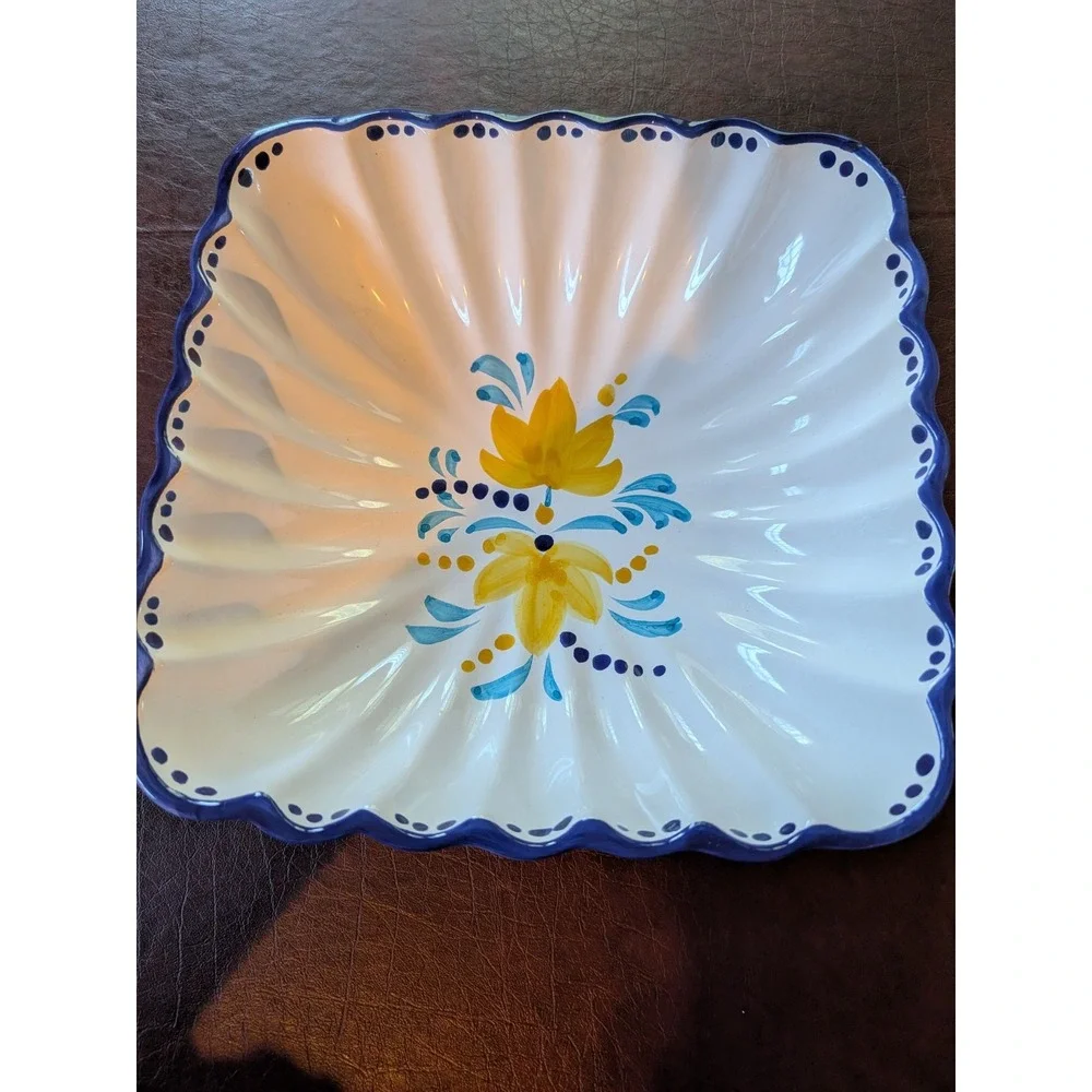 Porta Vintage Veetal Handpainted Portugal Bowl‎ #1196